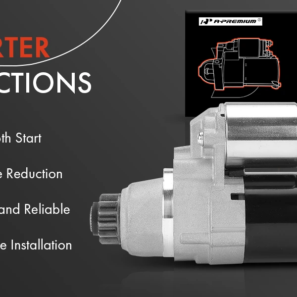 Starter 1.4 KW 12V Counterclockwise 13 Teeth A-Premium APSTR435