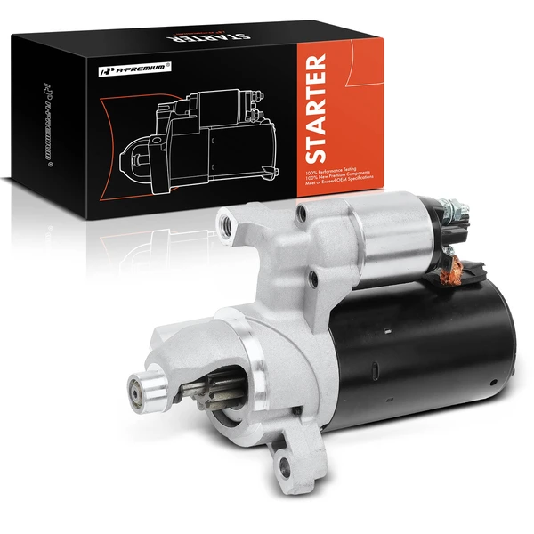 2014 Audi A8 Quattro Starter 2.2 KW 12V Clockwise 10 Teeth A-Premium APSTR639