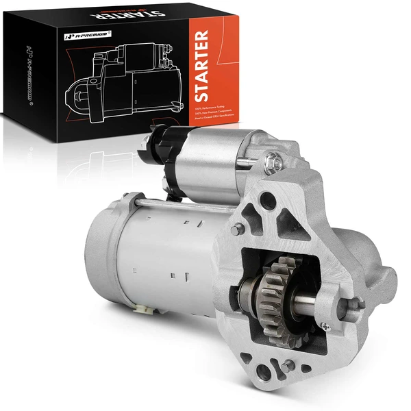 2012-2014 Acura TL Starter 1.8 KW 12V Counterclockwise 19 Teeth A-Premium APSTR006