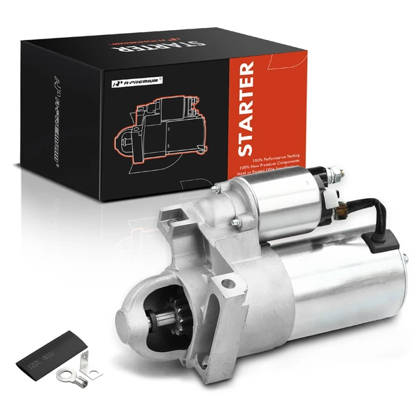 2004-2005 Chevrolet Impala Starter 1.7 KW 12V Clockwise 9 Teeth A-Premium APSTR277