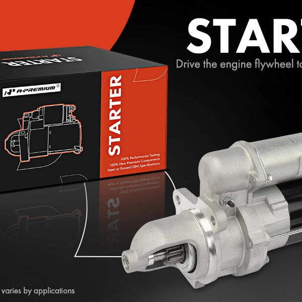 Starter 3.0 KW 12V Clockwise 10 Teeth A-Premium APSTR668