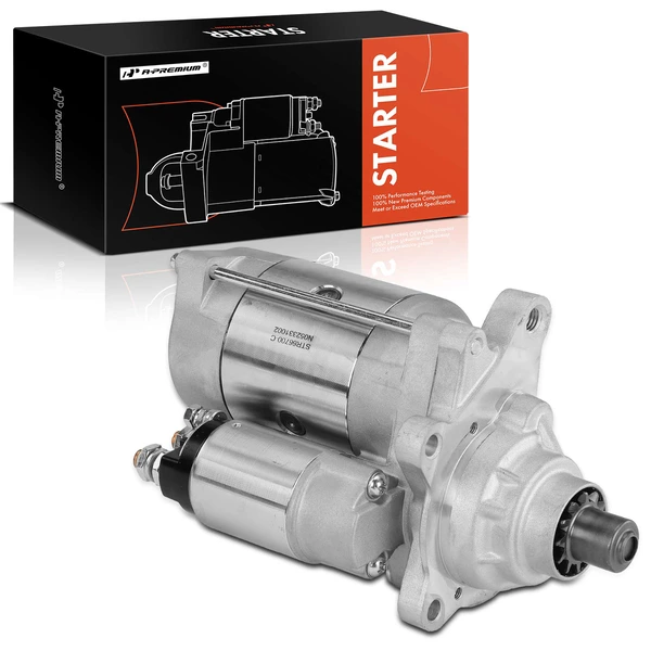 2003-2005 Ford Excursion Starter 3.0 KW 12V Clockwise 12 Teeth A-Premium APSTR673