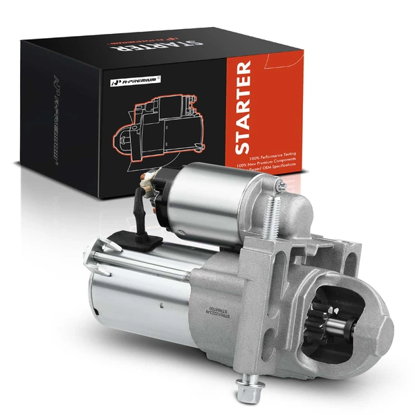 2008-2017 Chevrolet Express 3500 Starter 1.4 KW 12V Clockwise 9 Teeth A-Premium APSTR325