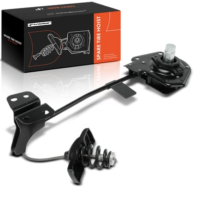 Spare Tire Winch Carrier