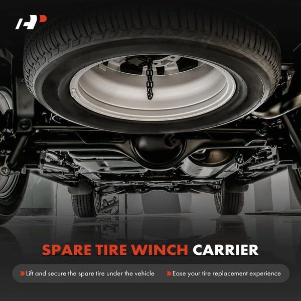 Spare Tire Winch Carrier for Jeep Liberty KJ 2002-2007