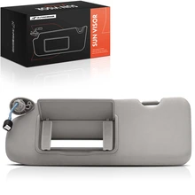 Driver Gray Sun Visor with Mirror & Lights for 2017-2022 Honda CR-V