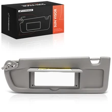 Driver Warm Gray Sun Visor with Mirror for 2009-2011 Honda Civic