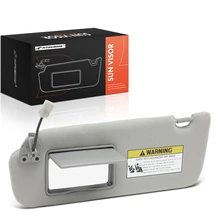 Driver Gray Sun Visor with Mirror and Light for 2005-2010 Hyundai Sonata
