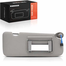 Passenger Gray Sun Visor with Light and Mirror for 2017-2022 Honda CR-V