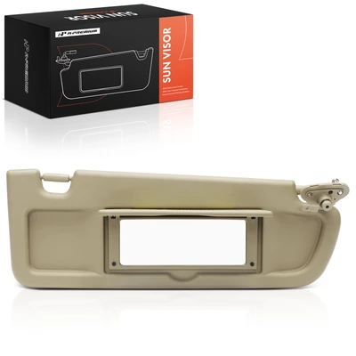 Passenger Beige Sun Visor with Mirror