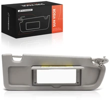 Passenger Warm Gray Sun Visor with Mirror for 2009-2011 Honda Civic