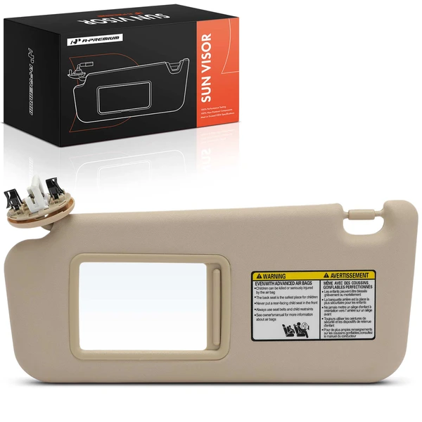 A-Premium APSVR005 Sun Visor Left Driver Side