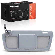 Driver Gray Sun Visor with Mirror & Light