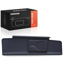Passenger Black Sun Visor with Mirror