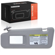 Front Driver Gray Sun Visor with Light & Mirror for 2008-2013 Toyota Highlander