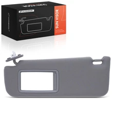 Front Driver Grey Sun Visor with Light & Mirror for 2012-2017 Toyota Camry