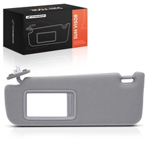 Front Driver Grey Sun Visor with Light & Mirror for 2012-2017 Toyota Camry