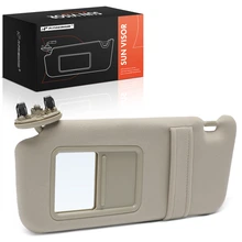 Driver Gray Sun Visor with Mirror for 2007-2011 Toyota Camry