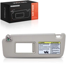 Driver Black Sun Visor with Mirror for 2004-2007 Toyota Highlander