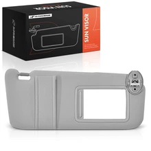 Front Passenger Right side Gray Sun Visor with Mirror & Card Holder for 2009-2016 Toyota Venza