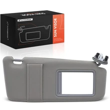 Front Passenger Gray Sun Visor with Light Sunroof for Toyota Camry 2007-2011