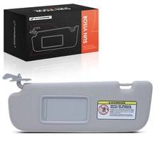 Driver Gray Sun Visor with Mirror for 2011-2015 Hyundai Elantra