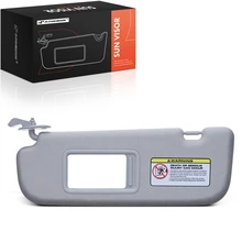 Driver Gray Sun Visor with Mirror for 2011-2015 Hyundai Elantra