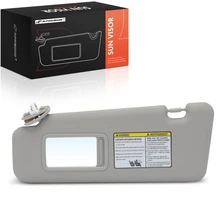 Driver Gray Sun Visor with Mirror for 2008-2013 Toyota Highlander