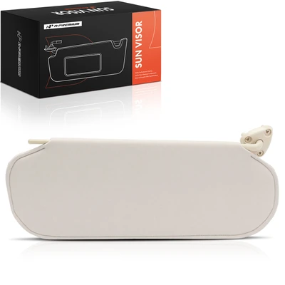 Front Passenger Beige Sun Visor