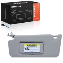 Front Driver Gray Sun Visor With Light & Mirror for 2008-2012 Honda Accord