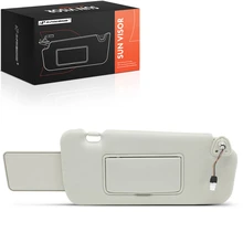 Passenger Gray Extendable Sun Visor with Mirror & Light for 2009-2014 Nissan Murano
