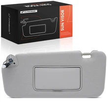 Front Driver Gray Sun Visor With Light & Mirror for 2009-2014 Nissan Murano