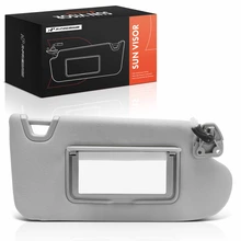 Passenger Gray Sun Visor with Light & Mirror for 2013-2018 Nissan Altima