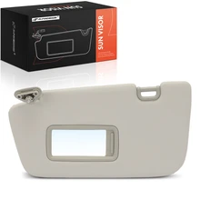 Driver Gray Sun Visor with Mirror