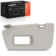 Driver Gray Sun Visor with Mirror