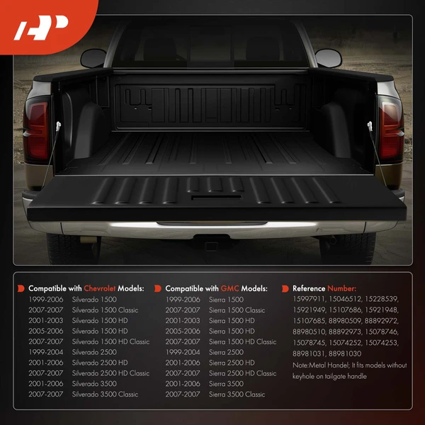 A-Premium APTARK048 Tailgate Hardware Rebuild Kit