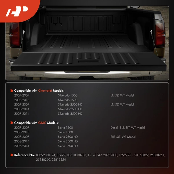 A-Premium APTARK055 Tailgate Hardware Rebuild Kit