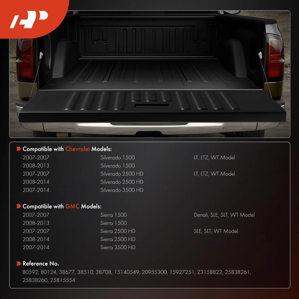 A-Premium APTARK056 Tailgate Hardware Rebuild Kit