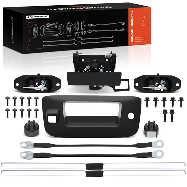 A-Premium APTARK057 Tailgate Hardware Rebuild Kit