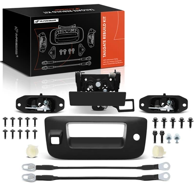 Tailgate Hardware Rebuild Kit with Cable