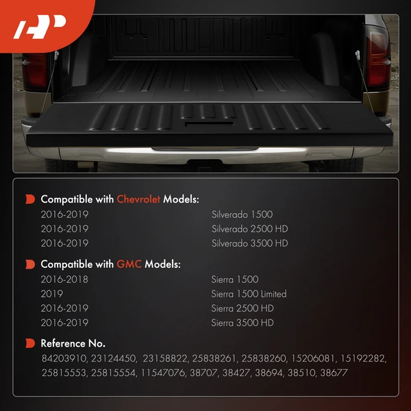 A-Premium APTARK066 Tailgate Hardware Rebuild Kit