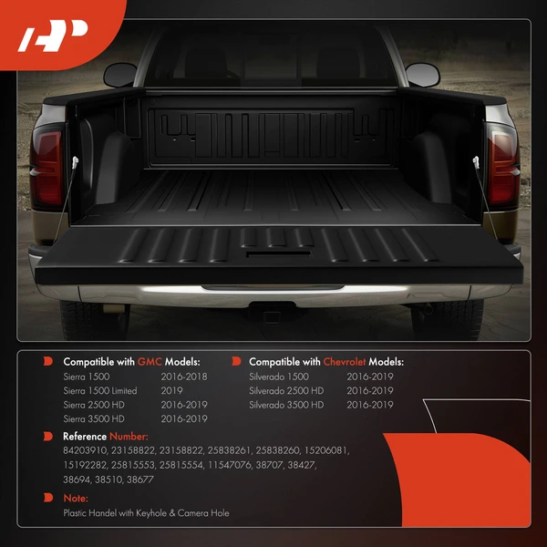 A-Premium APTARK067 Tailgate Hardware Rebuild Kit