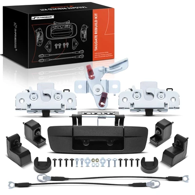 Tailgate Hardware Rebuild Kit with Cable
