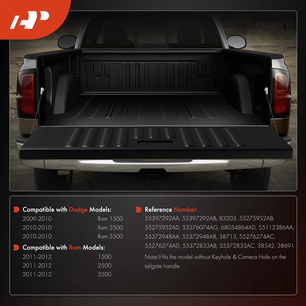 A-Premium APTARK016 Tailgate Hardware Rebuild Kit