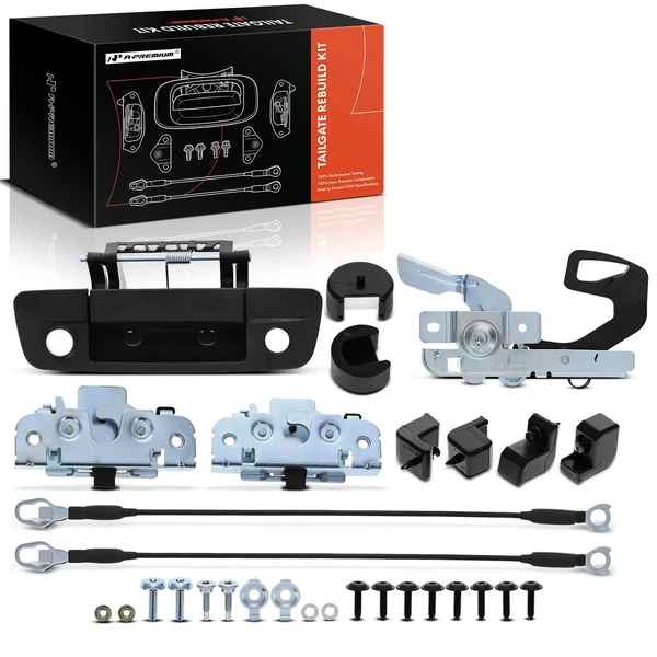 A-Premium APTARK020 Tailgate Hardware Rebuild Kit