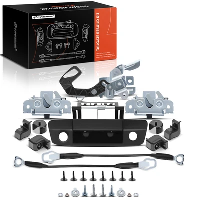 Tailgate Hardware Rebuild Kit with Cable