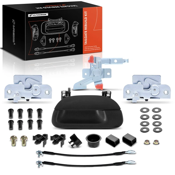 Tailgate Hardware Rebuild Kit with Cable for 1997-2003 Ford F-150