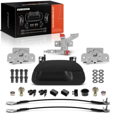 Metal Tailgate Hardware Rebuild Kit with Cable