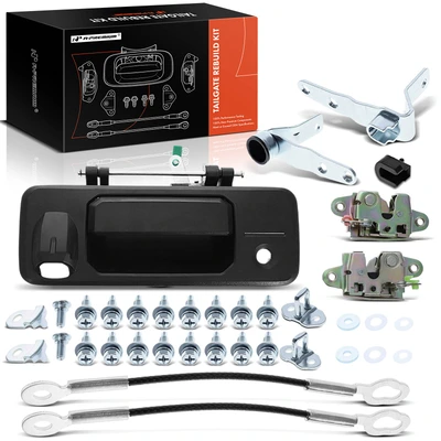 Tailgate Hardware Rebuild Kit with Cable