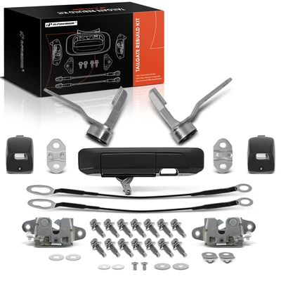 Tailgate Hardware Rebuild Kit with Cables